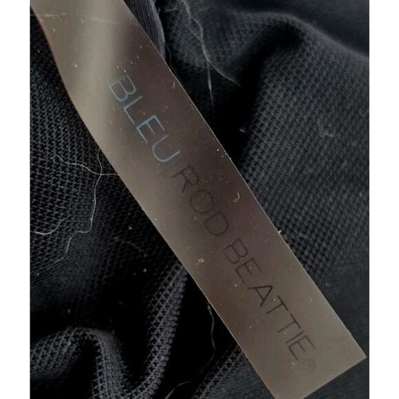 Bleu Rod Beattie Swim Women 10 Black Bathing Suit One Piece Bikini Halter Ruched - Picture 3 of 10